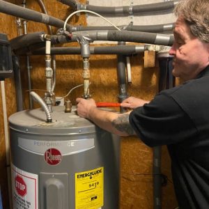 Hot water tank replacement